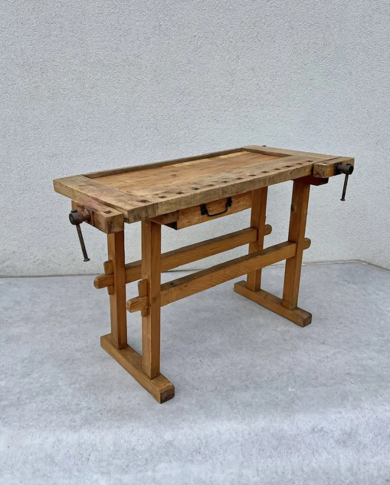 Hot Pamono Vintage French Children's Carpenter Workbench, 1950s