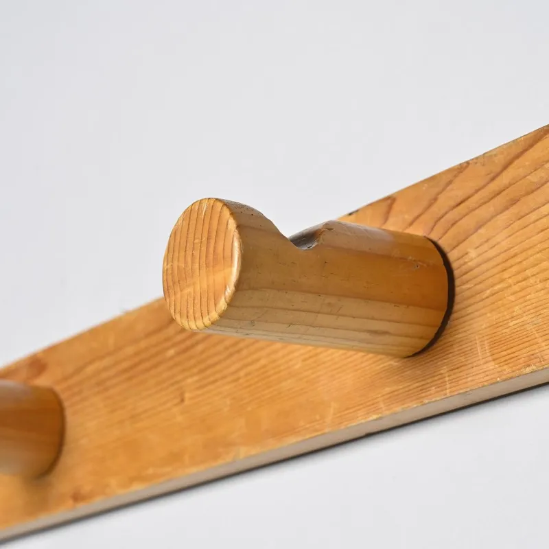 Pamono Vintage French Coat Racks by Charlotte Perriand, 1970s, Set of 2> Racks, Hooks & Valets