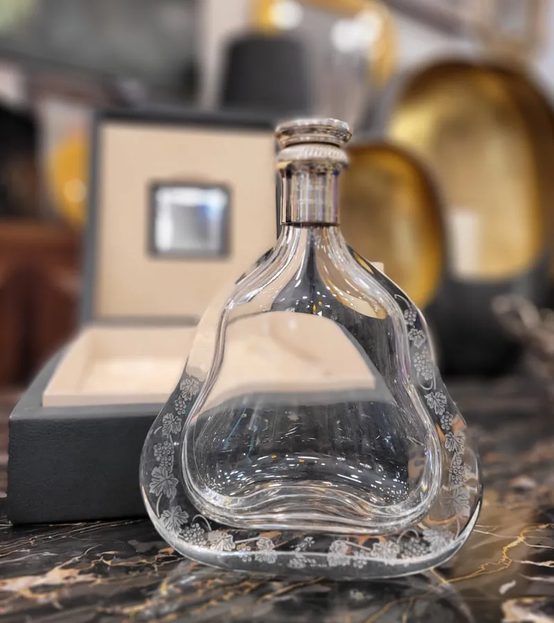 Pamono Vintage French Cognac Decanter Bottle by Richard Hennessy, 1990s> Bottles, Carafes & Jugs