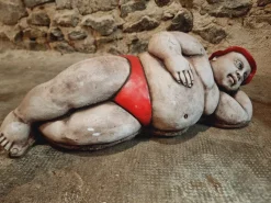 Pamono Vintage French Concrete Sculpture Set, 1960s> Mid-Century