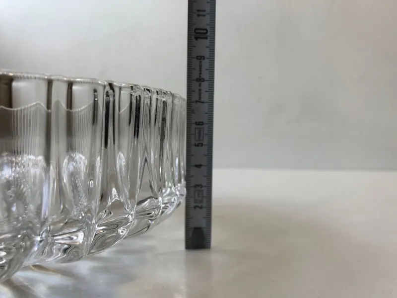 Pamono Vintage French Crystal Bowl, 1950s> Bowls