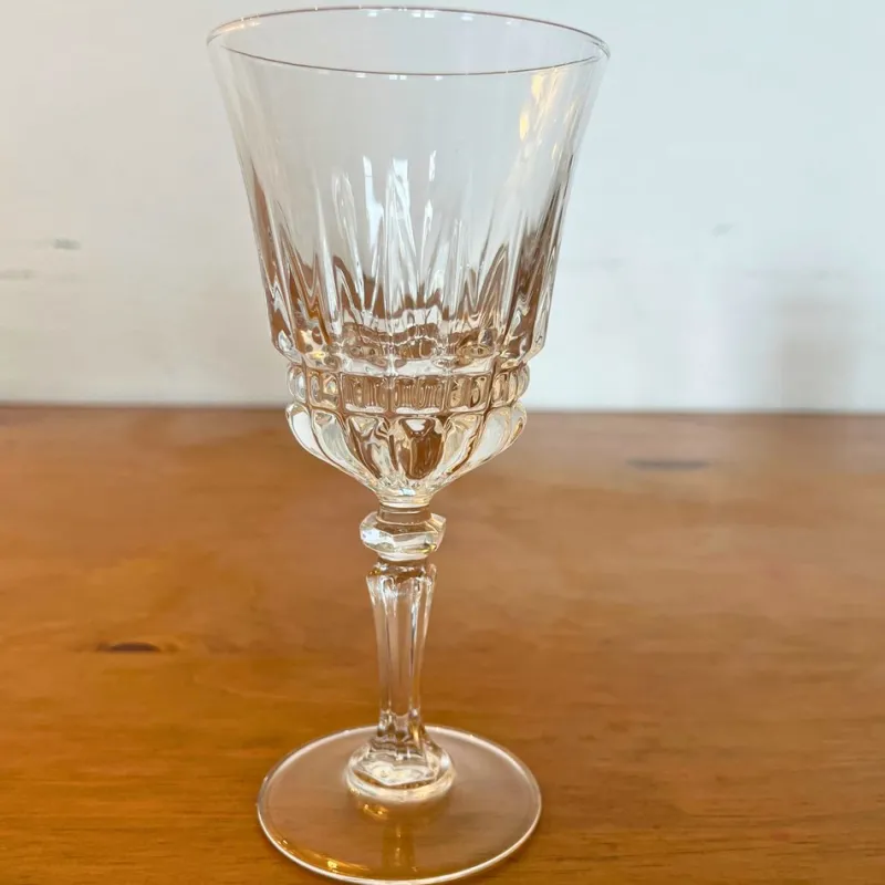 Pamono Vintage French Crystal Glasses From Cristal d'Arques Villeneuve Pattern- Set of 16> Glassware