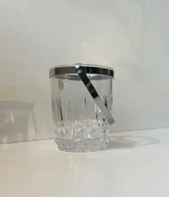Sale Pamono Vintage French Crystal Ice Bucket from Cristal D Arques, 1970s