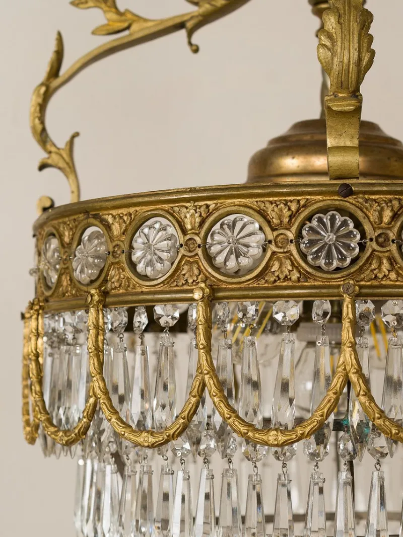 Hot Pamono Vintage French Empire Chandelier, 1920s