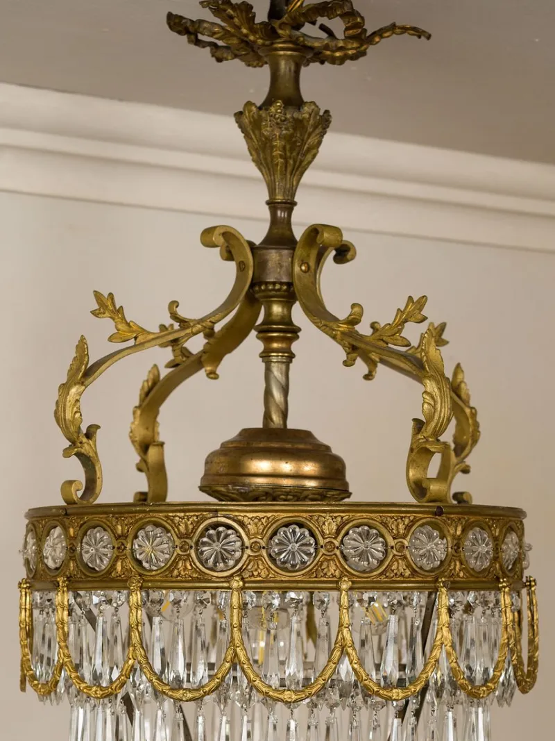 Hot Pamono Vintage French Empire Chandelier, 1920s