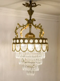 Hot Pamono Vintage French Empire Chandelier, 1920s