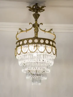 Hot Pamono Vintage French Empire Chandelier, 1920s