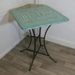 Pamono Vintage French Enamel Bistro Table, 1950s><noscript><img width=