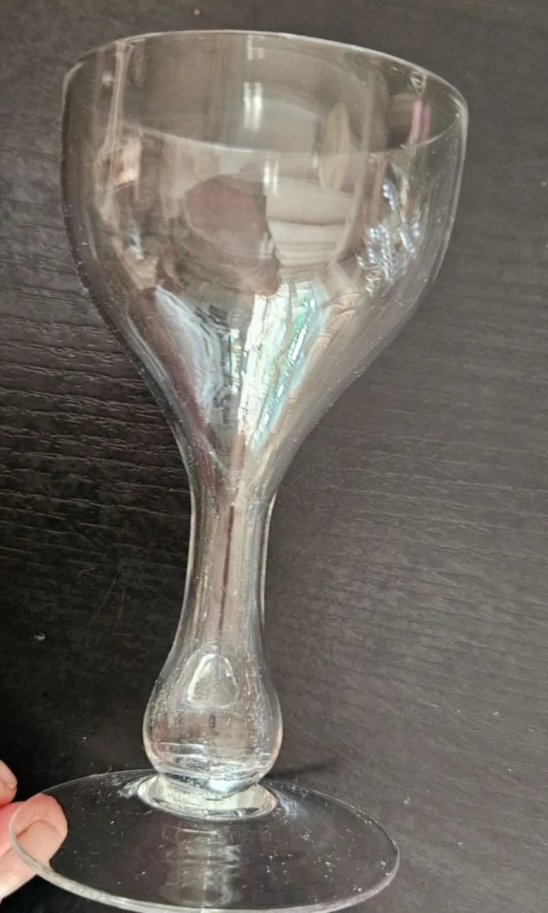 Outlet Pamono Vintage French Hollow-Footed Champagne Glasses, 1950, Set of 6