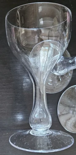 Outlet Pamono Vintage French Hollow-Footed Champagne Glasses, 1950, Set of 6