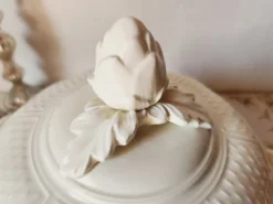 Pamono Vintage French Ironstone Pont Aux Choux Series Soup Tureen with Artichoke Lid from Gien, 1960s><noscript><img width=