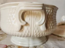 Pamono Vintage French Ironstone Pont Aux Choux Series Soup Tureen with Artichoke Lid from Gien, 1960s><noscript><img width=