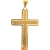 New Pamono Vintage French 18k Yellow Gold Cross Pendant, 1960s