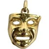 Pamono Vintage French 18k Yellow Gold Charm Pendant, 1970s