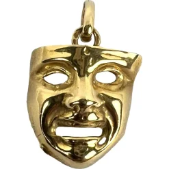 Pamono Vintage French 18k Yellow Gold Charm Pendant, 1970s