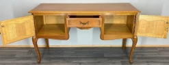 Hot Pamono Vintage French Louis Style Carved Desk with Storage