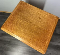 New Pamono Vintage French Oak Bedside Tables, Set of 2