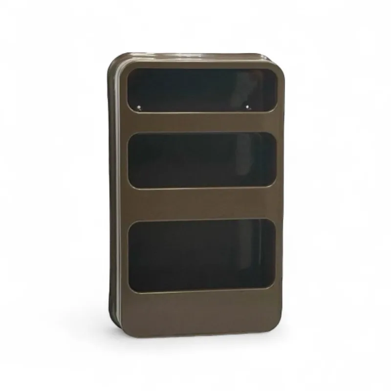 Pamono Vintage French Plastra Wall Shelves in Brown Plastic by Jean-Lin Viaud for Prisunic, 1970s> Shelves & Wall Units