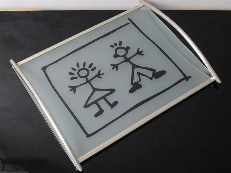 Online Pamono Vintage French Serving Tray by Yves Blayo, 1990s