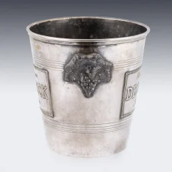 Pamono Vintage French Silver Plated Delbeck Reims Champagne Cooler, 1930><noscript><img width=