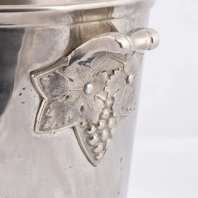 Pamono Vintage French Silver Plated Abel Lepitre Champagne Cooler, 1930> Ice Buckets & Wine Coolers