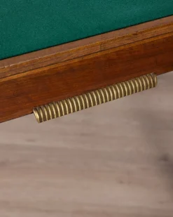 Discount Pamono Vintage Game Table in Wood and Golden Brass Italian Design, 1940s