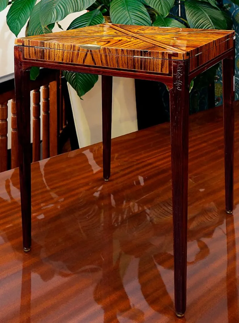 Pamono Vintage Games Table from Gallé> Game Tables
