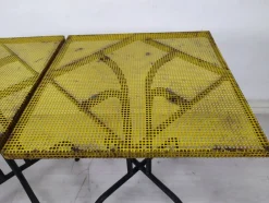 Pamono Vintage Garden Bistro Table by Mathieu Matégot, 1960s><noscript><img width=
