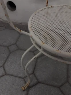 Pamono Vintage Garden Chairs in Iron, 1950s, Set of 4><noscript><img width=
