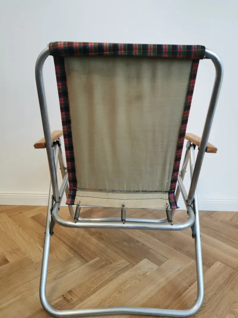 Pamono Vintage Garden Folding Chair, 1960s, Set of 2