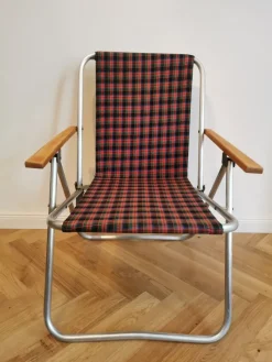 Pamono Vintage Garden Folding Chair, 1960s, Set of 2
