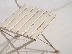 New Pamono Vintage Garden Folding Chairs, 1920, Set of 4