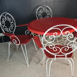 Pamono Vintage Garden Furniture, 1960s, Set of 5><noscript><img width=