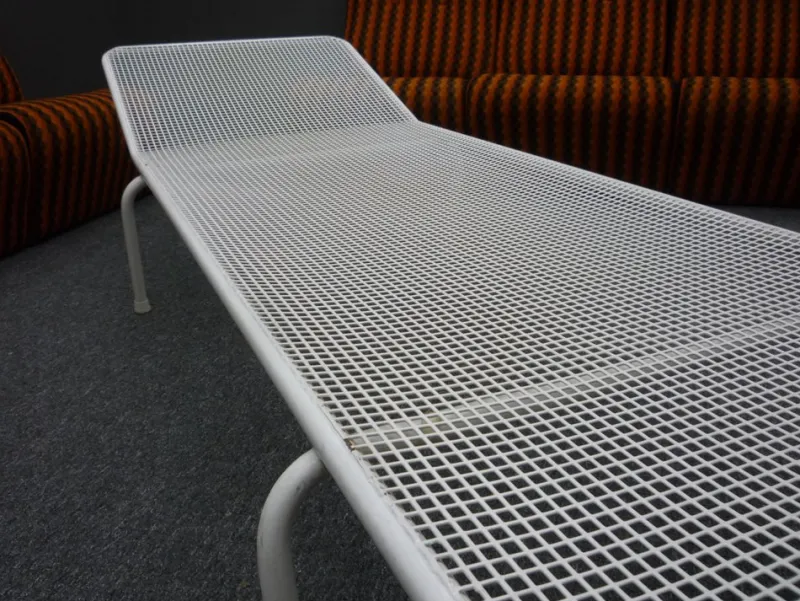 Pamono Vintage Garden Lounger attributed to Erlauer Drahtwerke, 1950s> Garden Seating
