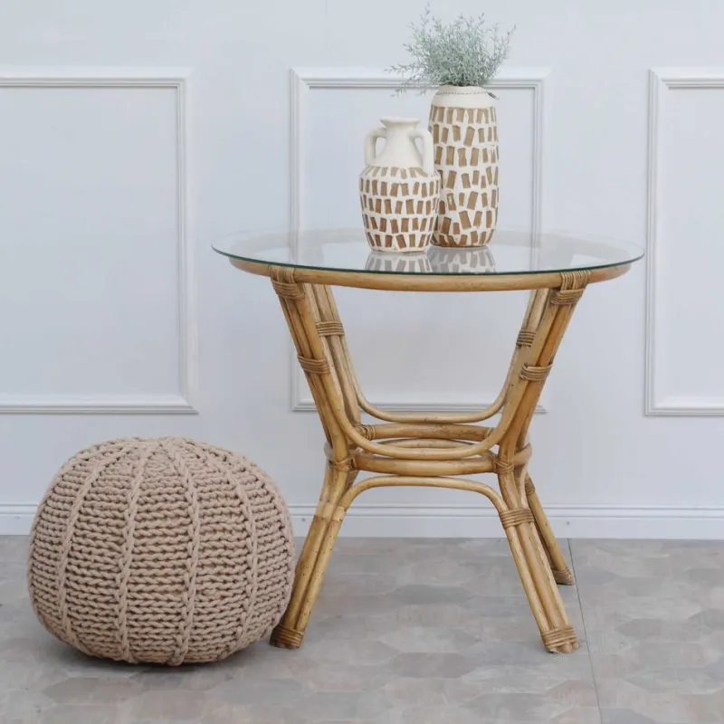 Outlet Pamono Vintage Garden Table in Bamboo