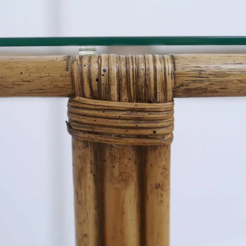 Outlet Pamono Vintage Garden Table in Bamboo