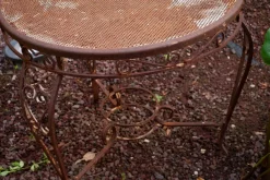 Clearance Pamono Vintage Garden Tea Table in Wrought Iron, 1950s