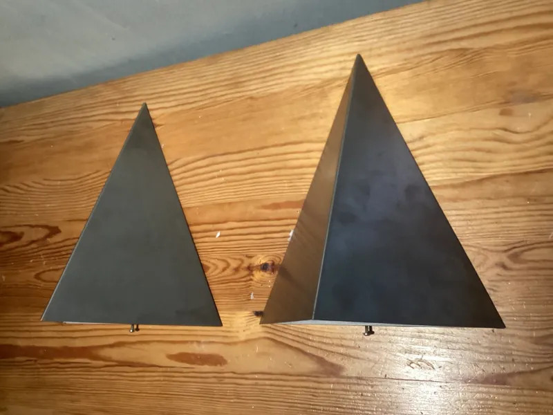 Online Pamono Vintage Garden Wall Lamps from Massive, 1980s, Set of 2