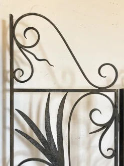 Pamono Vintage Gate in Wrought Iron, 1970s, Set of 2><noscript><img width=
