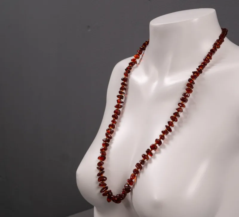 Clearance Pamono Vintage Gemstone Amber Necklace, 1960s