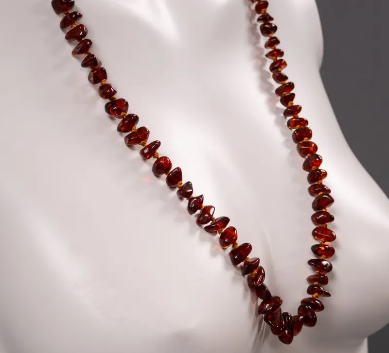 Clearance Pamono Vintage Gemstone Amber Necklace, 1960s