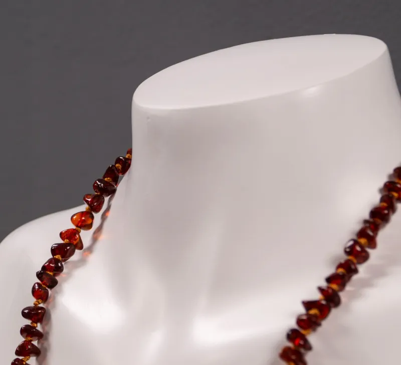 Clearance Pamono Vintage Gemstone Amber Necklace, 1960s