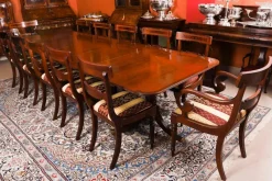 Discount Pamono Vintage George III Style Pedestal Dining Table