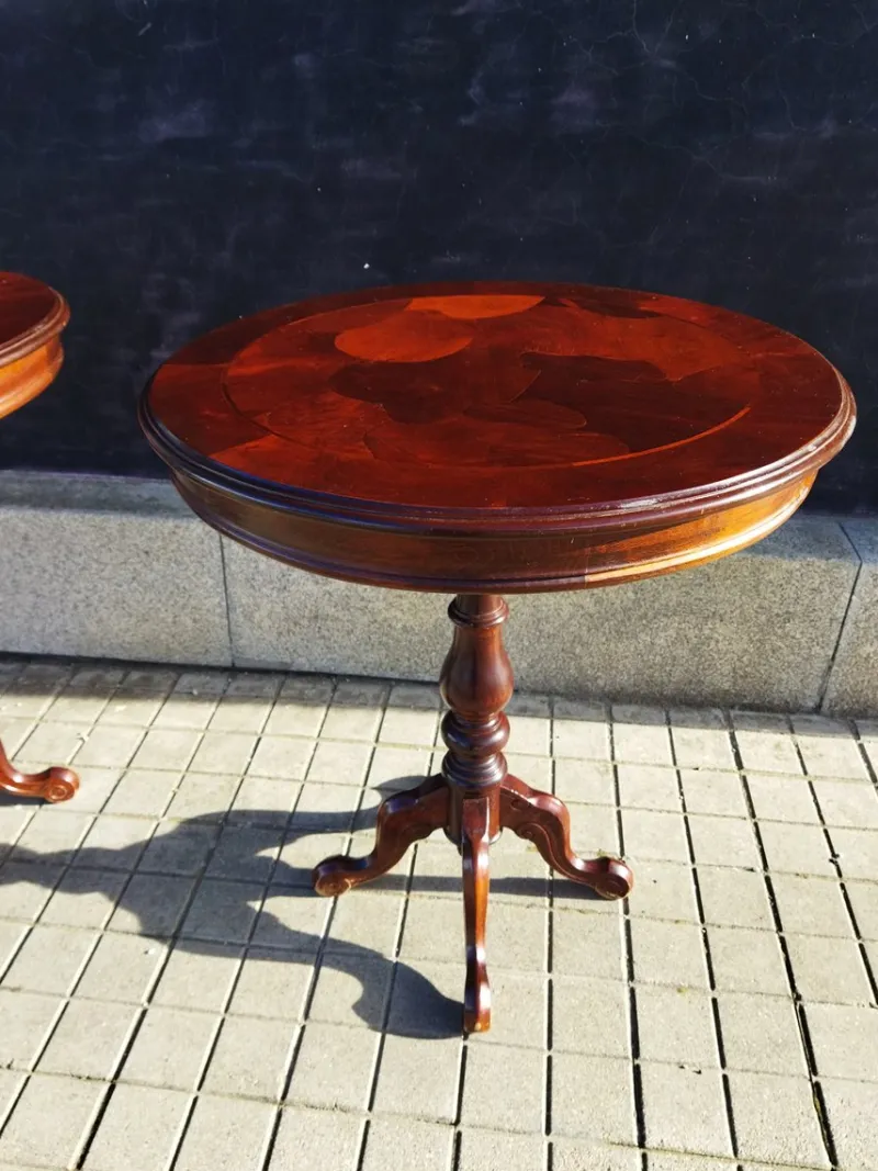 Discount Pamono Vintage Geridon Tables, 1940s, Set of 2