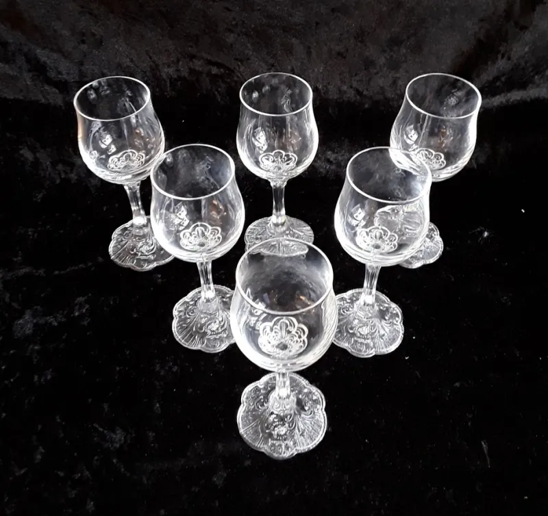 Pamono Vintage German Aperitif Glasses from Rosenthal, 1980s, Set of 6