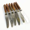 Pamono Vintage German Bakelite Knives, 1950s, Set of 6> Cutlery & Serving Utensils