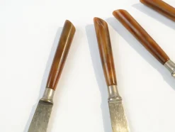 Pamono Vintage German Bakelite Knives, 1950s, Set of 6><noscript><img width=