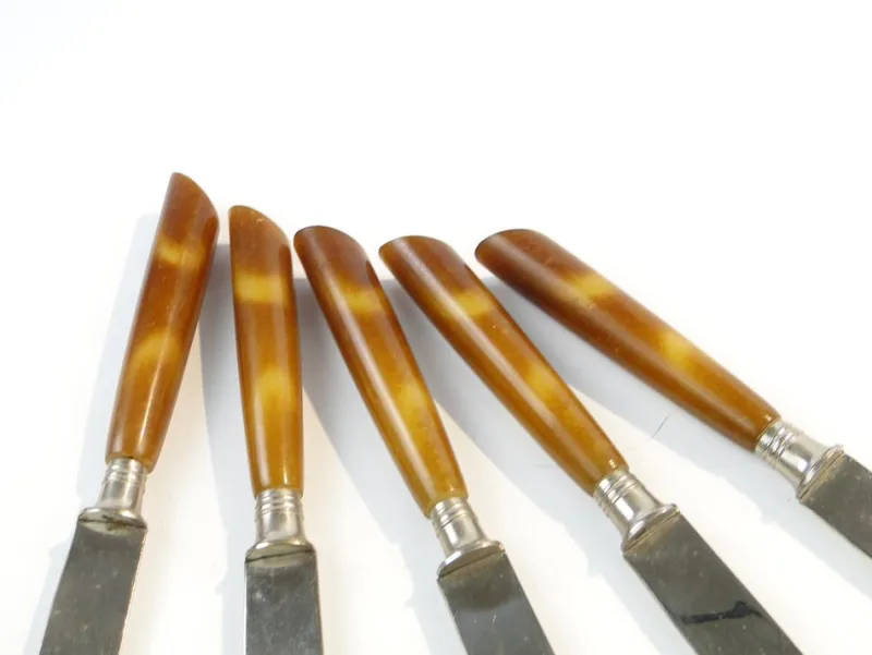 Clearance Pamono Vintage German Bakelite Knives, 1950s, Set of 5