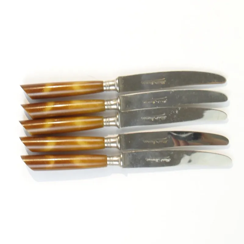 Clearance Pamono Vintage German Bakelite Knives, 1950s, Set of 5