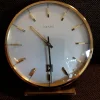 Outlet Pamono Vintage German Brass Table Clock, 1960s